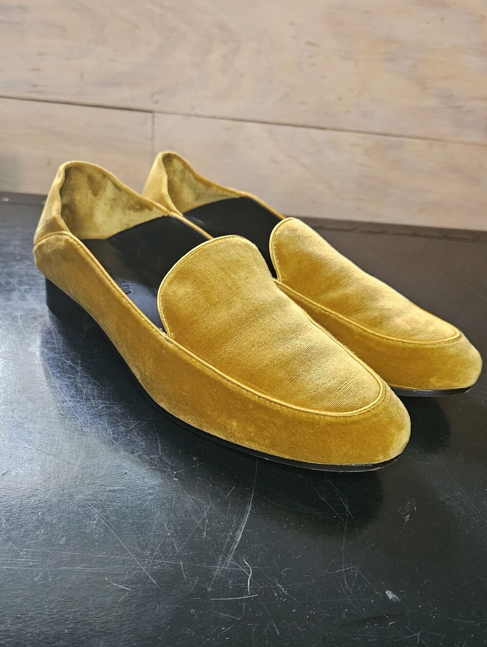 Velvet Loafers Smoking Shoes Fold Down Loafer Fall Loafer Mule Celine The Row